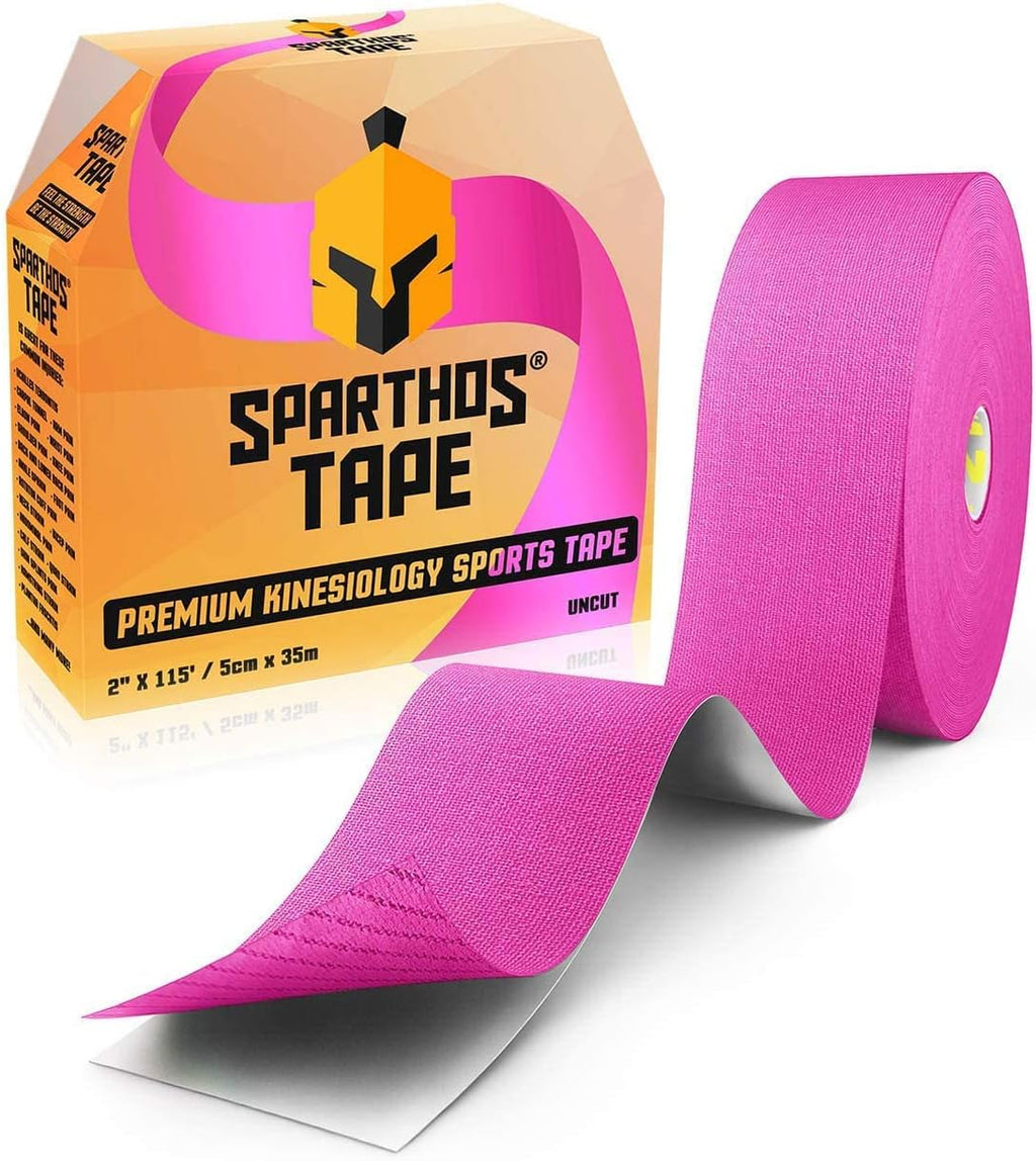 Sparthos Tape Color Bundle: Electric Blue + Desert Beige + Wild Pink [Uncut 115 ft. Roll]