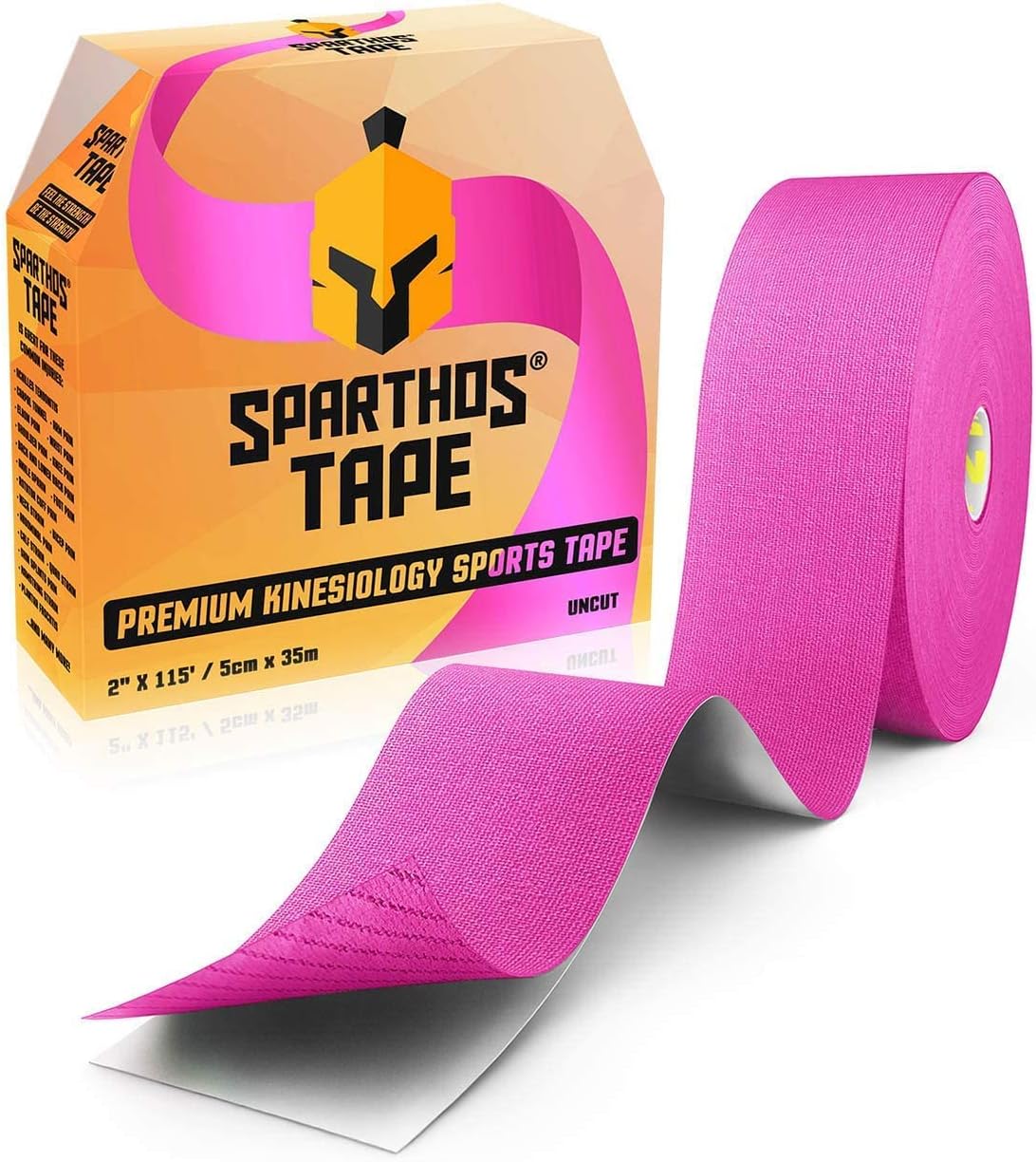 Sparthos Tape Color Bundle: Electric Blue + Desert Beige + Wild Pink [Uncut 115 ft. Roll]