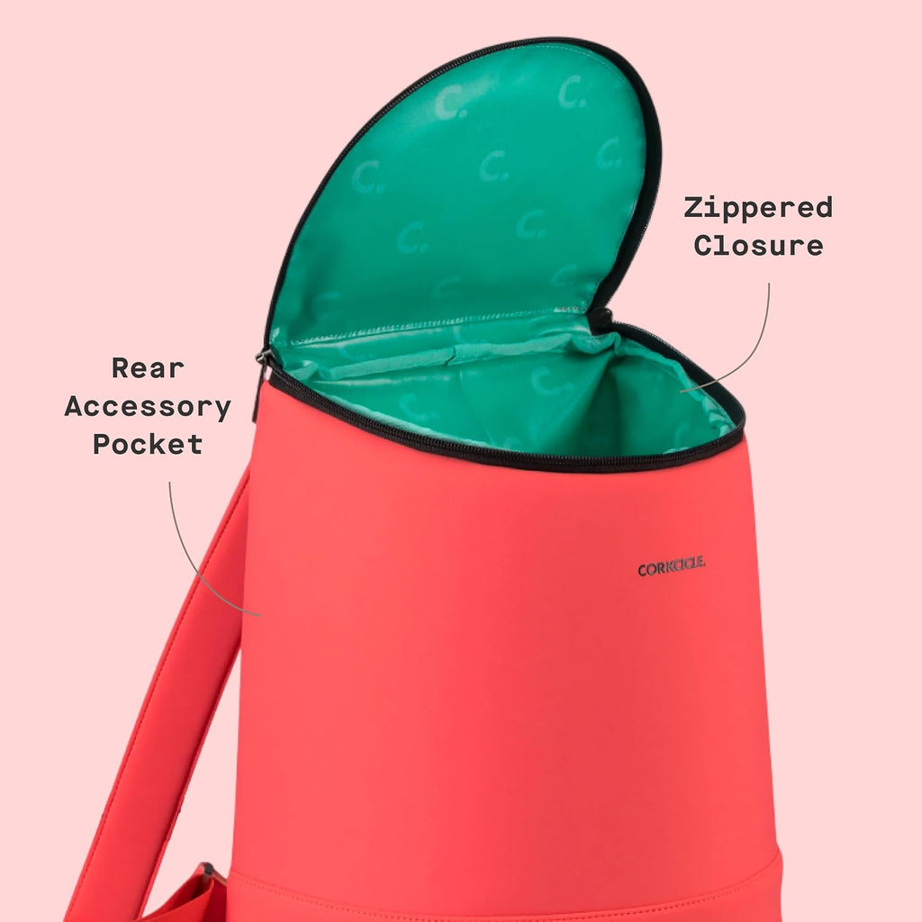 Corkcicle EOLA Cooler Backpack, Waterproof and Leak Proof Insulated Bag, Perfect for Wine, Beer, and Ice Packs