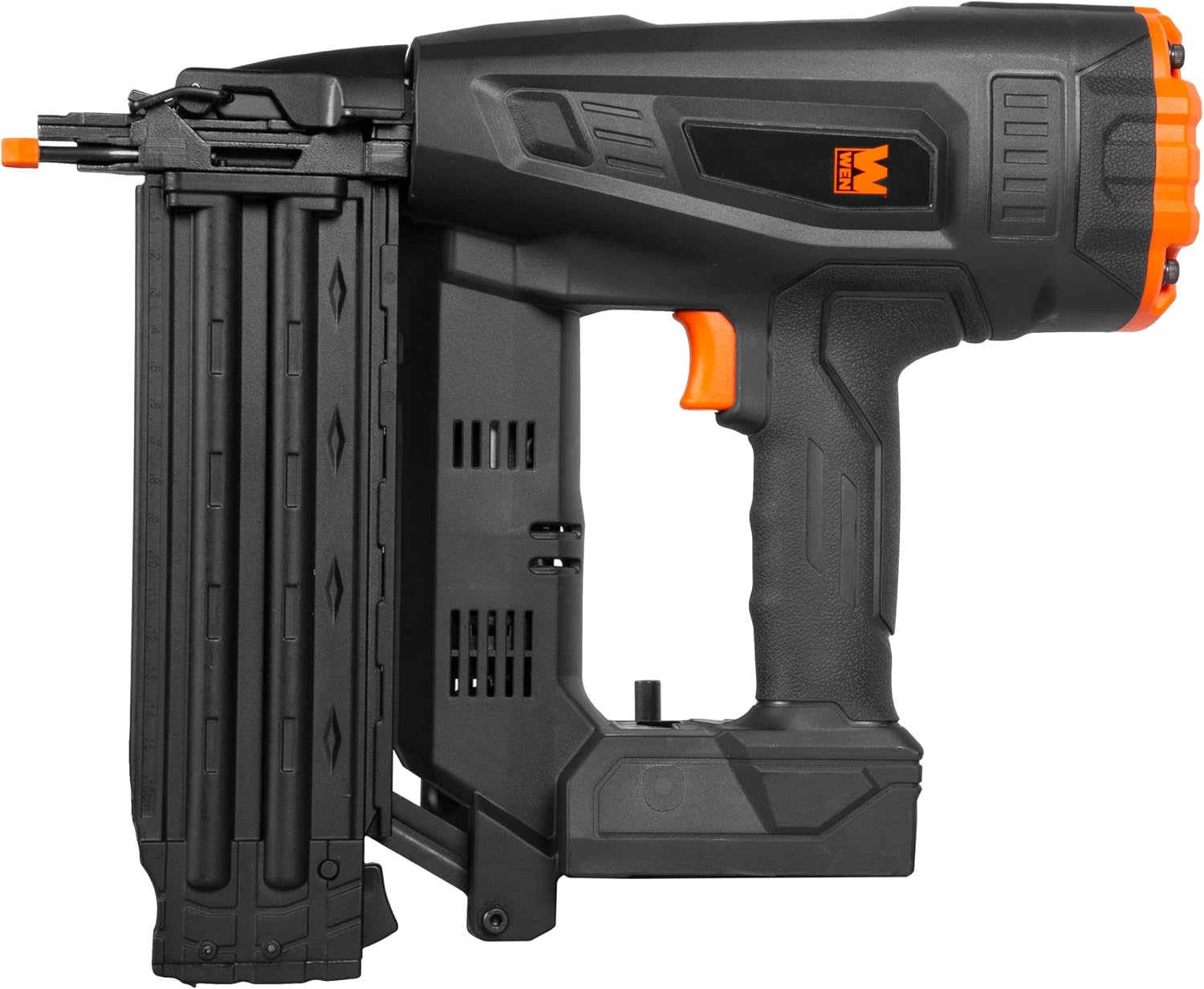 WEN 20V Max Cordless Brushless 18-Gauge Brad Nailer (Tool Only – Battery Not Included) (20518BT)