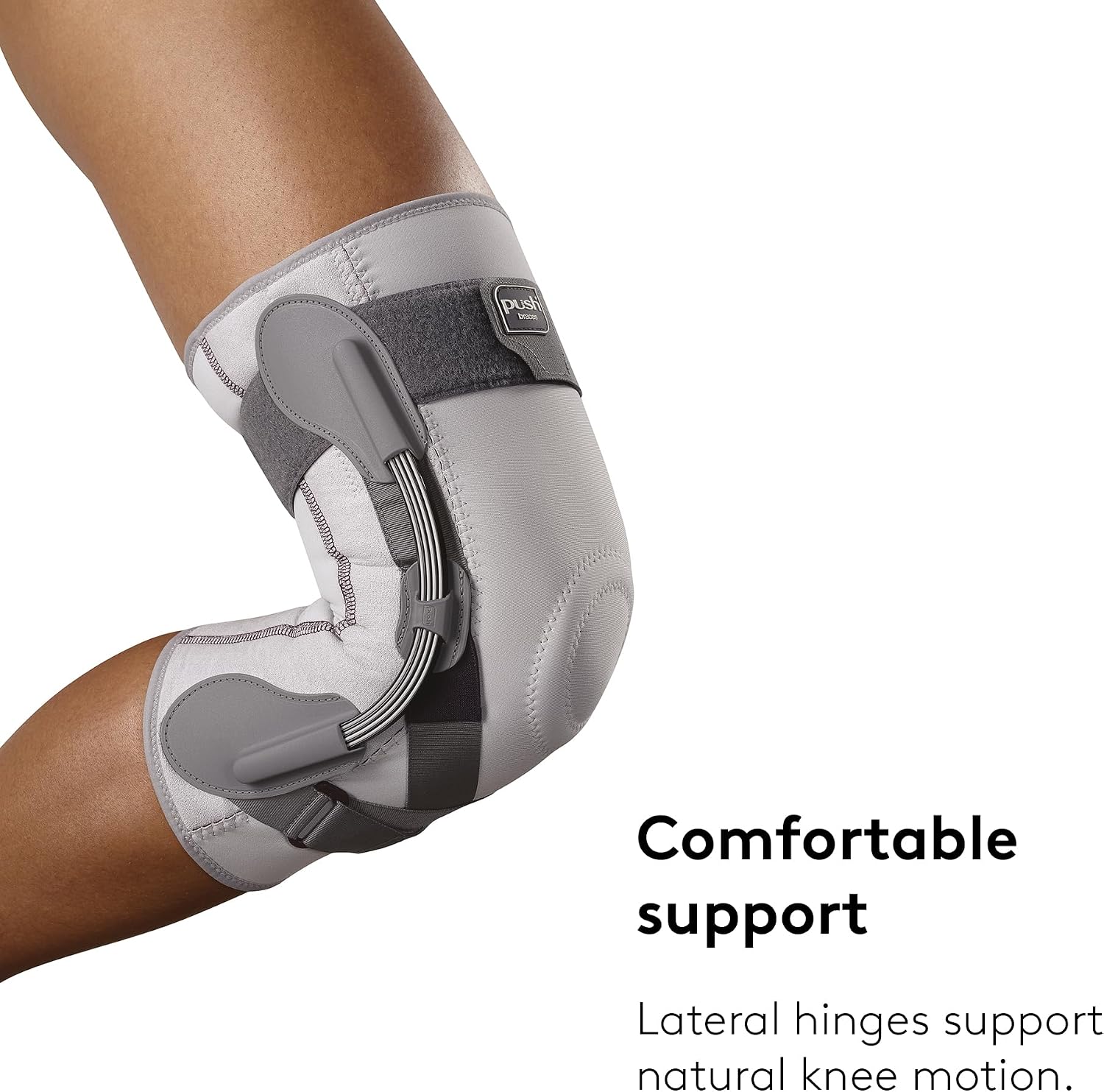 PUSH med Knee Brace - Optimal Knee Stabilization, Less Bulk (Size 5)