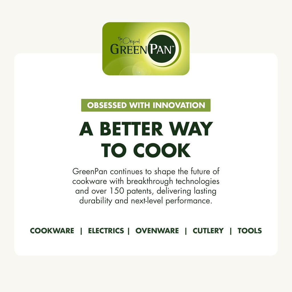 GreenPan Valencia Pro Tri-Ply Stainless Steel 3.6QT Chef's Pan with Lid, Induction Ready Cookware, All Cooktops, Sauce Pot, Mirror Finish, Dishwasher & Oven/Broiler Safe to 600F
