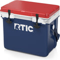 RTIC Ultra-Light Hard Cooler Insulated Portable Ice Chest Box for Drink, Beverage, Beach, Camping, Picnic, Fishing, Boat, Barbecue, 30% Lighter Than Rotomolded Coolers