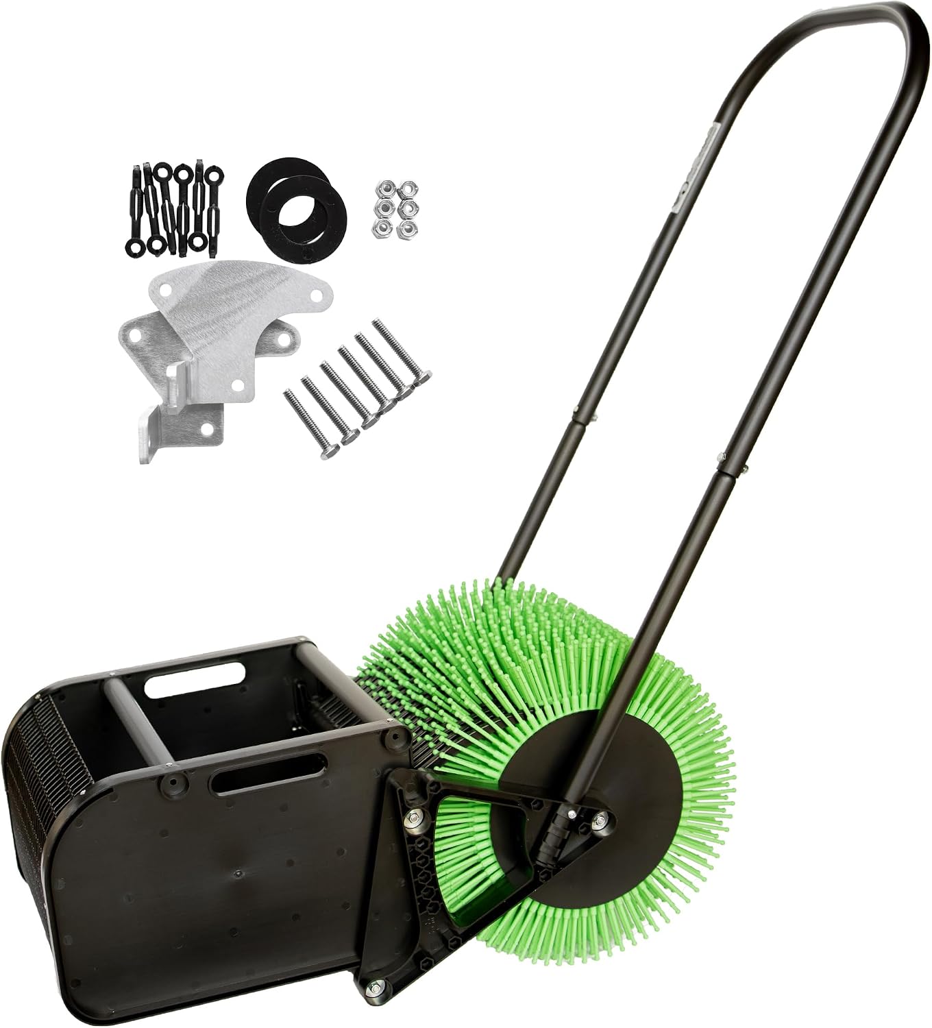 Bag-A-Nut 12' Push Large Acorn Harvester - Nut Picker Upper - (for Nuts 3/8' to 1 1/4') (A5010) - Weight Brackets Included