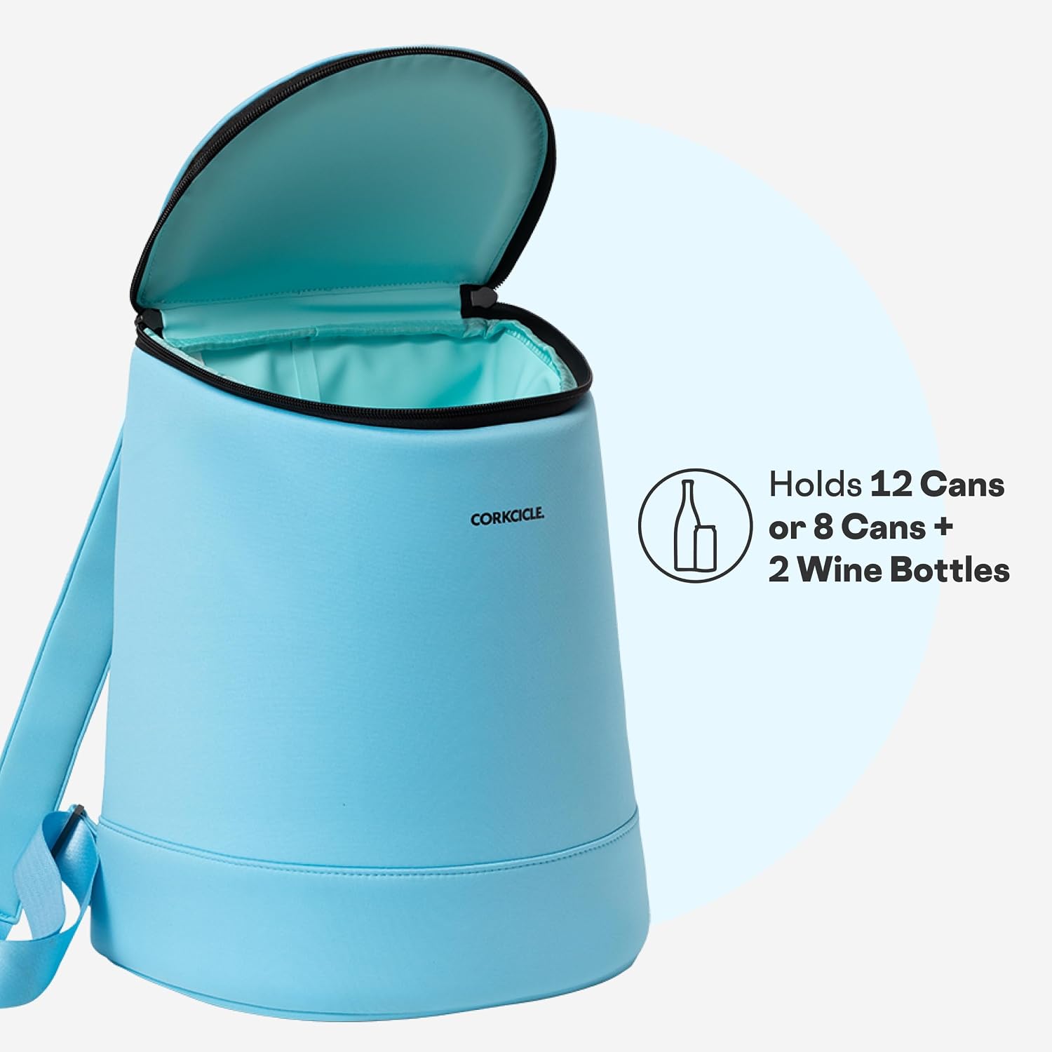 Corkcicle EOLA Cooler Backpack, Waterproof and Leak Proof Insulated Bag, Perfect for Wine, Beer, and Ice Packs