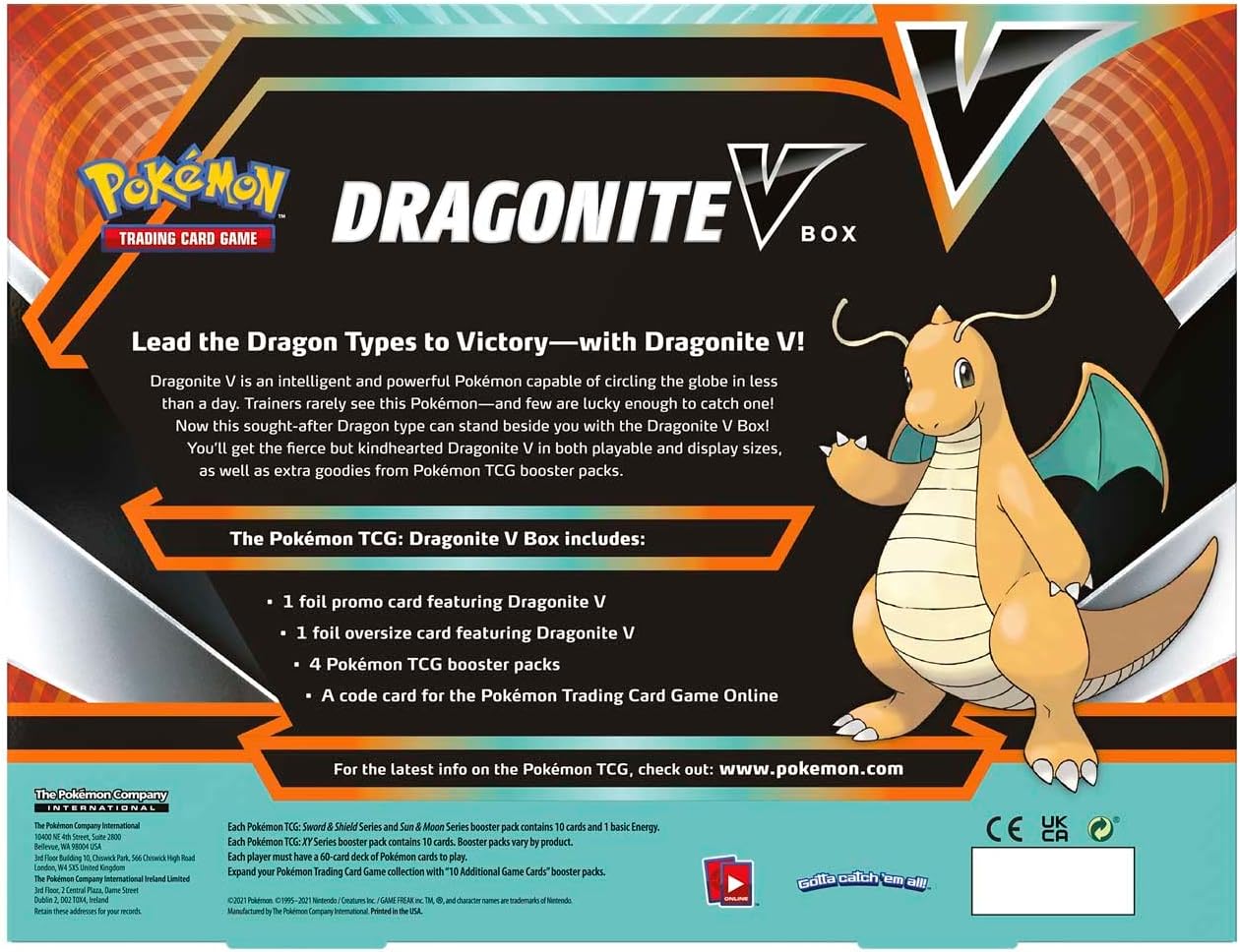 Pokemon TCG: Dragonite V Box or Hoopa V Box