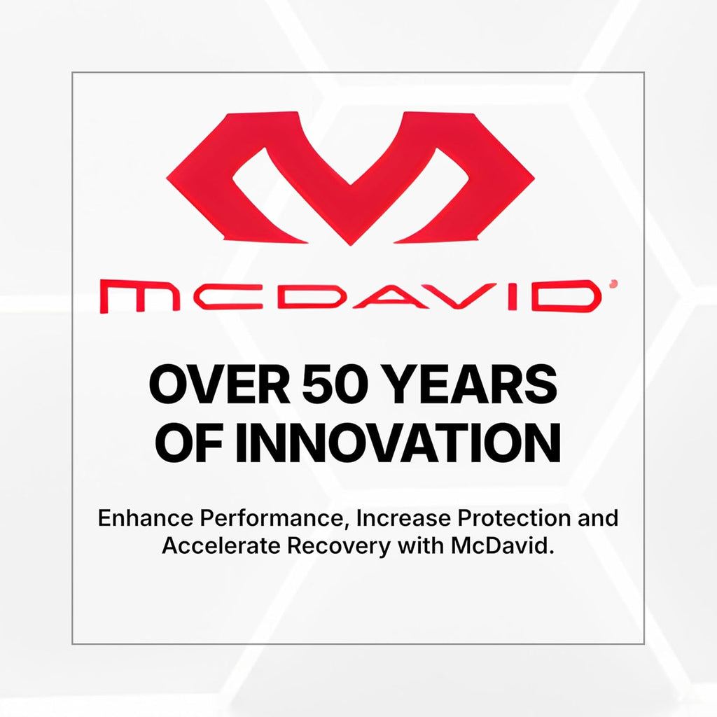 McDavid Knee Brace, Heavy Duty Hinged Knee Braces for Knee Pain, Instabilities, Ligament, ACL, MCL, PCL, Meniscus Injury, Pain Relief, Recovery, Preventive Hyperextension, Left or Right Side