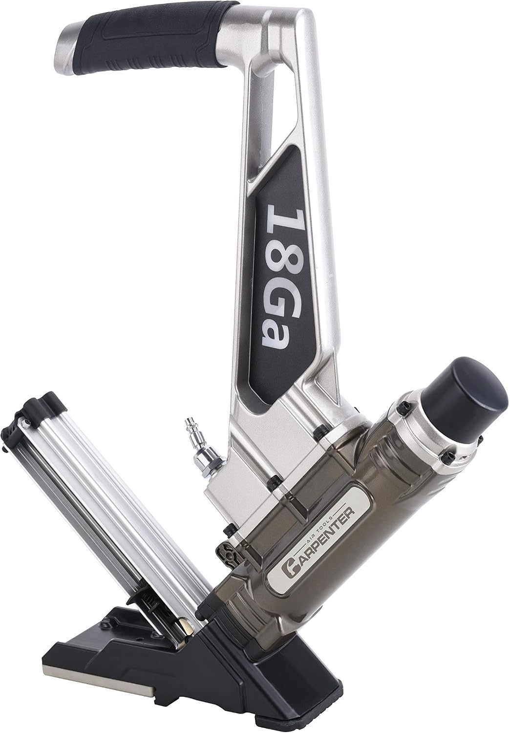 Carpenter Tools CFL4518-18 Gauge L Cleat Flooring Nailer with Mallet and CF50 18 Gauge Brad Nailer