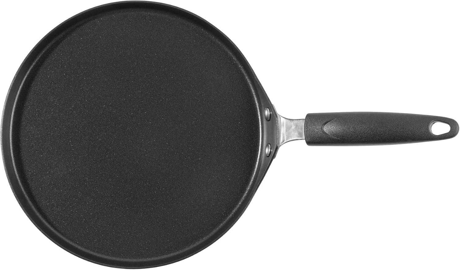 Restaurantware Nonstick Griddle 10 Count 10 x 10 Inch Aluminum Nonstick Frying Griddle With Bakelite Handle - Square Frying Pan With Even Heating - Black Cooking Surface For Home Kitchens