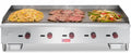 WESTLAKE 60'W Commercial Gas Griddle Countertop Natural Gas and Propane Griddle with 5 Burners 150000 BTU, Stainless Steel Plate Grill for Restaurants