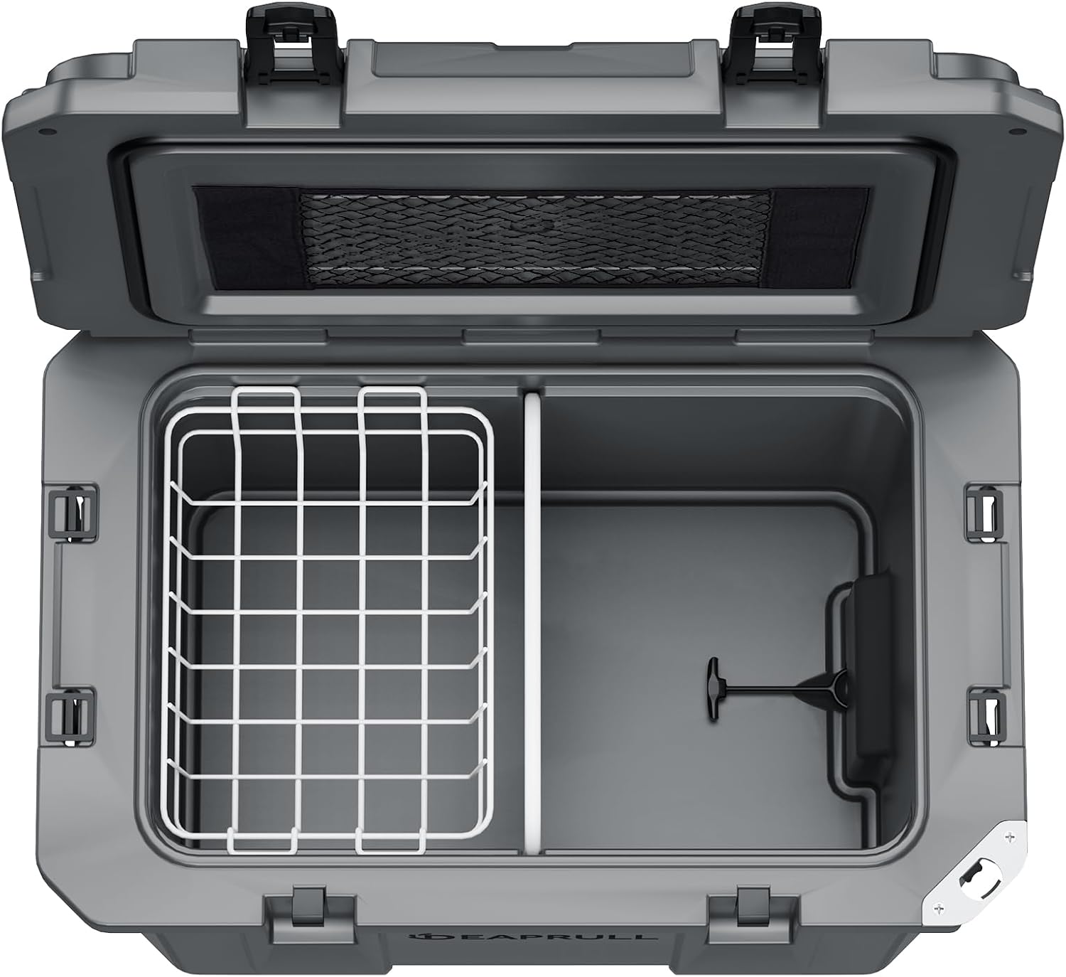 Hard Cooler, Insulated Ice Chest Box Holds Ice for More Days, Portable Cooler with Handle, Cup Holders, Double Latches for Camping Drink, Beach, Picnic, Fishing, Boat, Barbecue