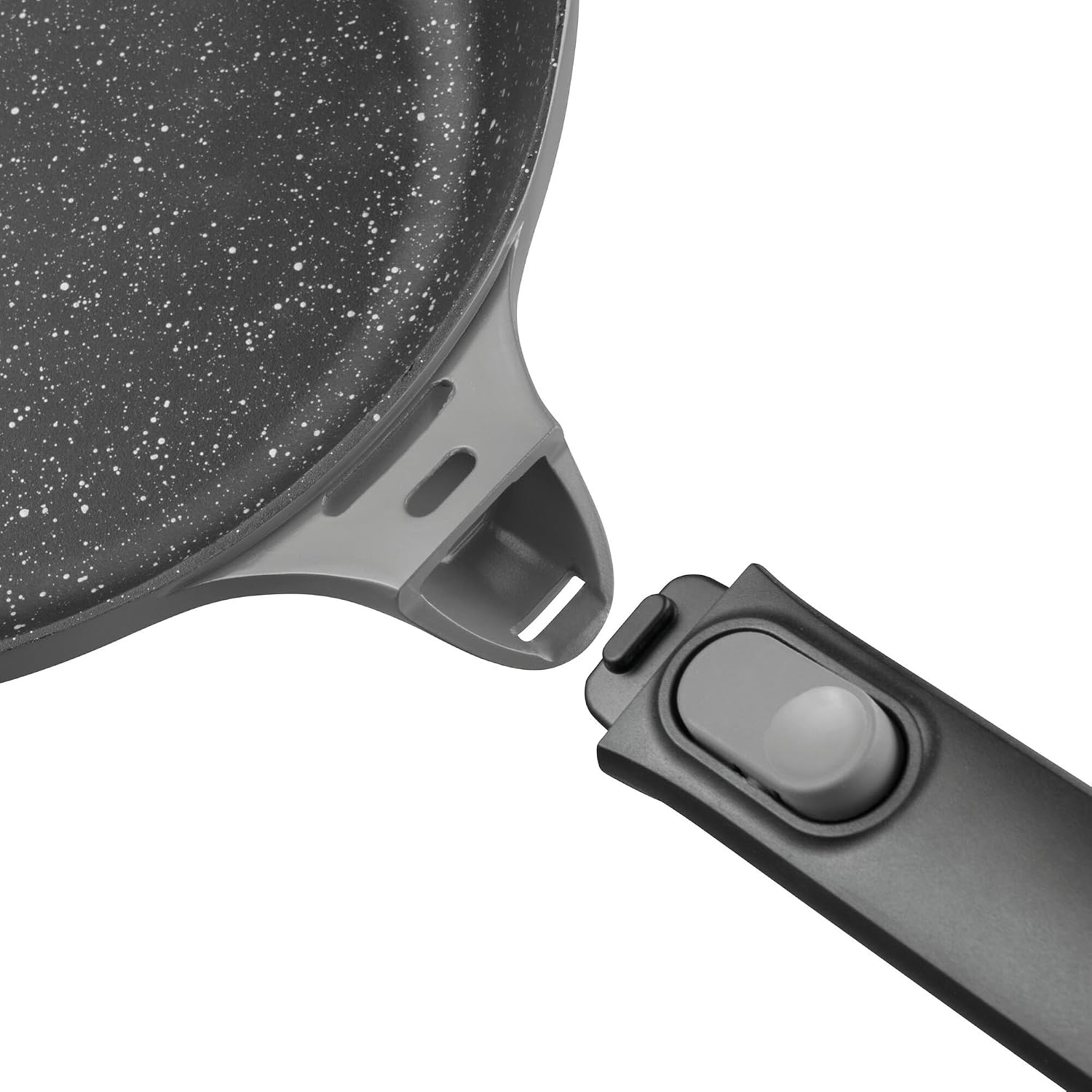 BergHOFF GEM Non-stick Sauté Pan 11' 4.9qt., Stay-cool, Detachable Handle, Glass Lid, Ferno-Green, Non-Toxic Coating, Induction Cooktop Ready