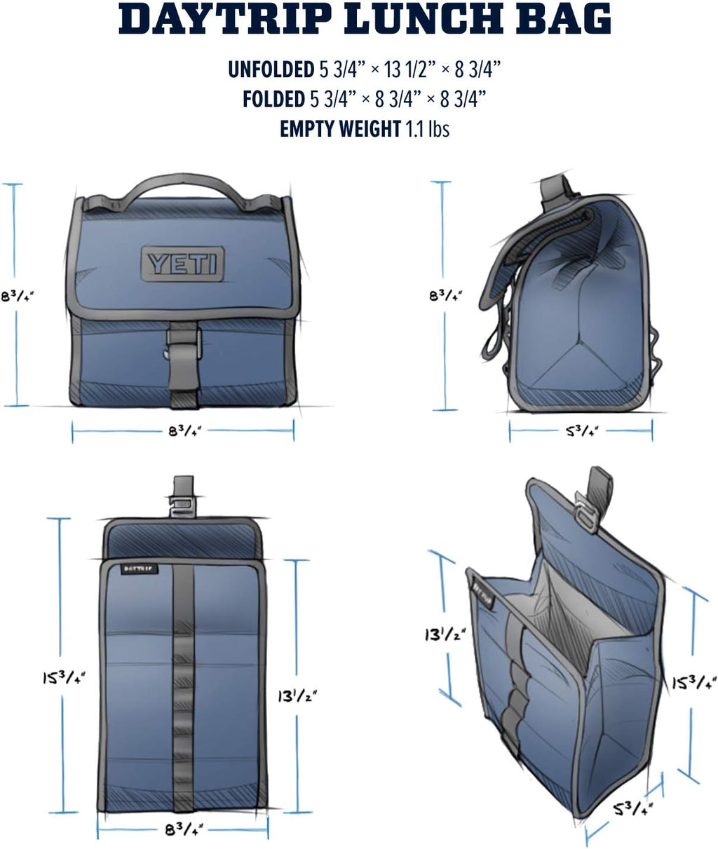 YETI Daytrip Packable Lunch Bag, Prickly Pear