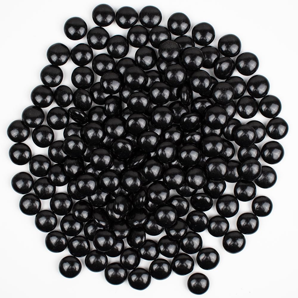 Black Deluxe Bulk Candy Buffet Mix Including Chocolates, Gumballs, Lollipops & More Assorted Treats - Ideal For Dessert Tables And Party Displays (9.6lbs)