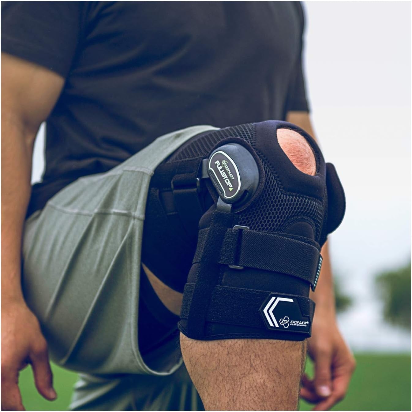 DonJoy Performance BIONIC FULLSTOP Knee Brace - ACL, Meniscus Injuries, Joint and Patella Instabilities, Moterate Sprains