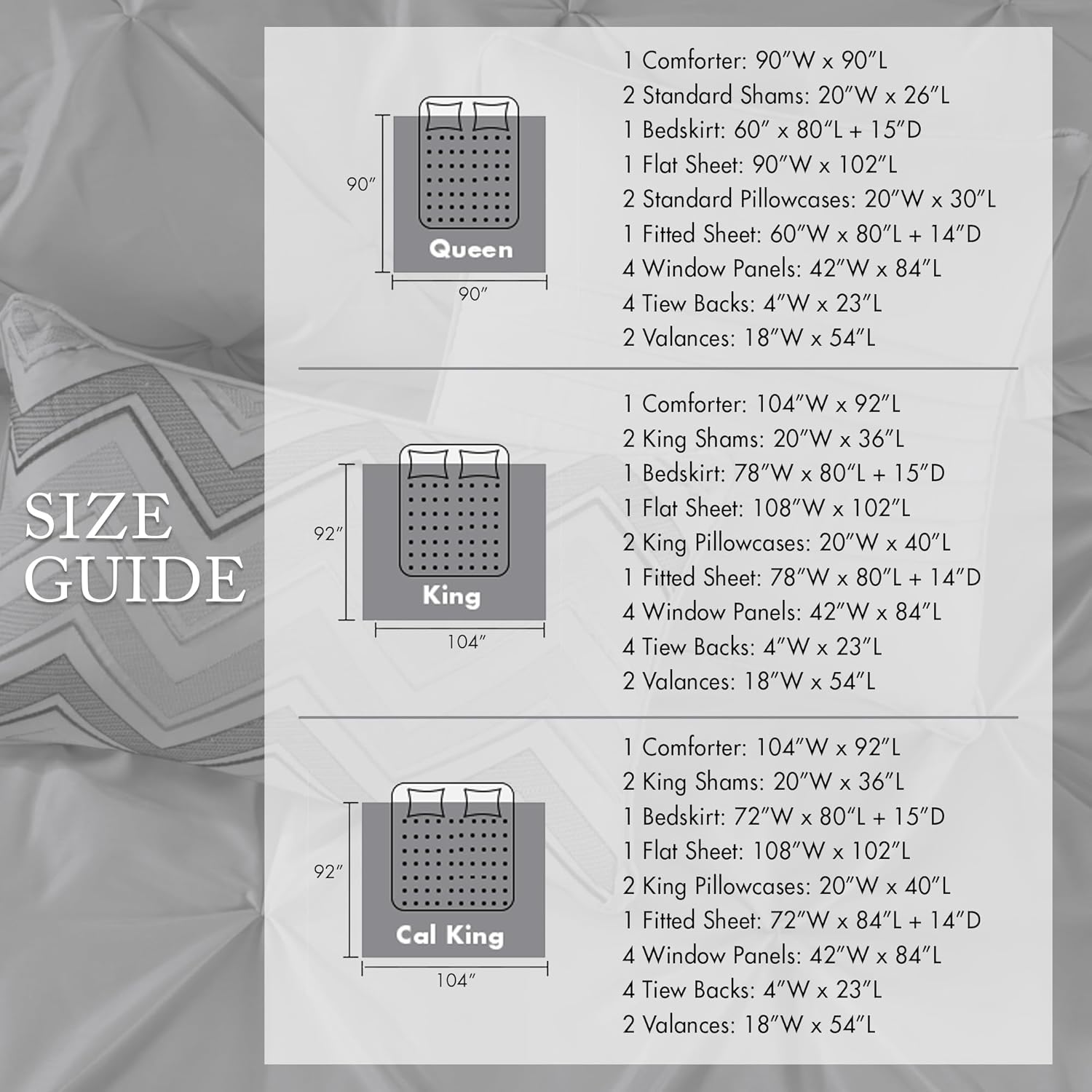 Madison Park Essentials King Comforter Set, 24 Piece Bedding With Matching Curtains, Decorative Pillows, Luxe Diamond Tufting , Room in a Bag Joella Collection, Plum King
