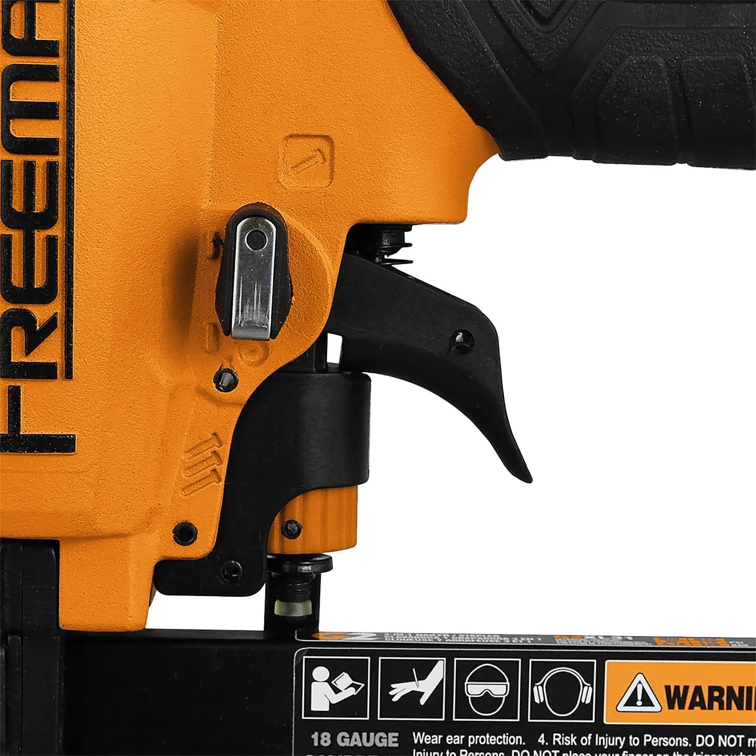 Freeman G2XL31 2nd Generation Pneumatic 3-in-1 16 and 18 Gauge 2' Finish Nailer/Stapler with Adjustable Metal Belt Hook and 1/4' NPT Air Connector