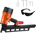 NR2183 High Speed Framing Nailer, 21 Degree Pneumatic Framing nail gun, 2-Inch up to 3-1/4-Inch Plastic Collated Full Head Framing Nails, Framing, Wooden House Building