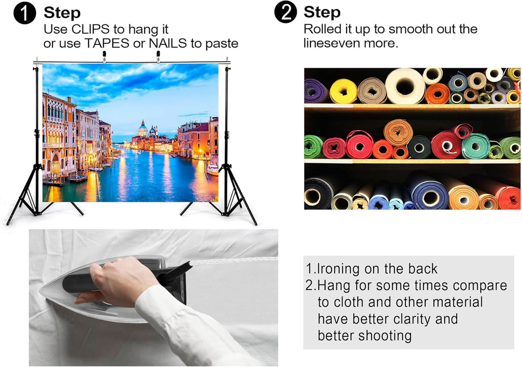 20X10ft Fabric Sleepover Party Backdrop Pajamas Pillow Fight Slumber Spa Makeup Background Party Decorations Girls Slumber Party Supplies Photo Booth Props