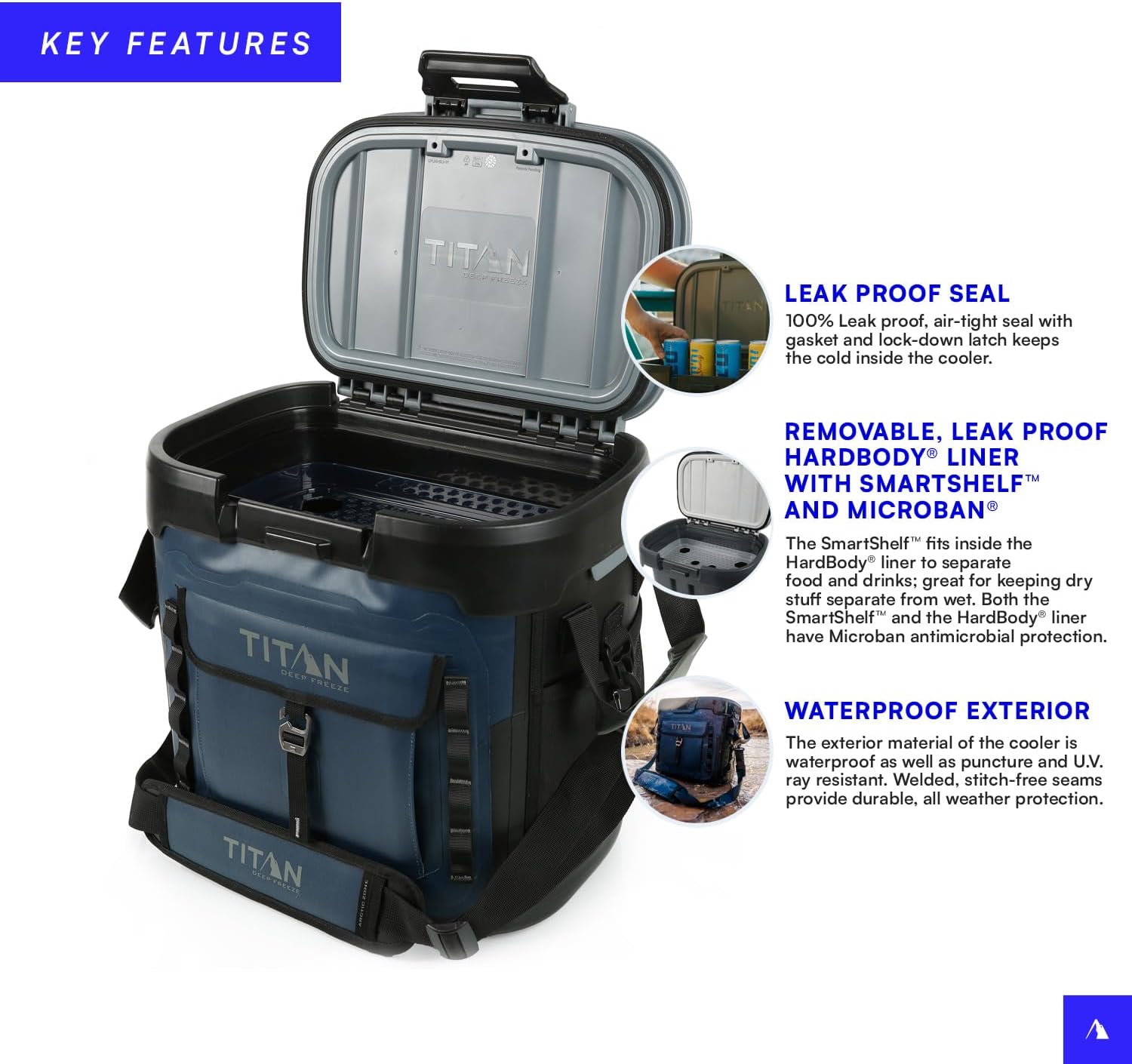 Titan by Arctic Zone Deep Freeze Cooler