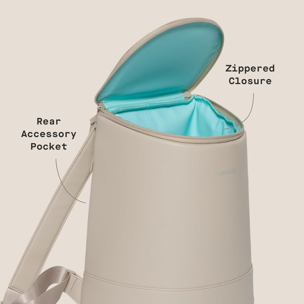 Corkcicle EOLA Cooler Backpack, Waterproof and Leak Proof Insulated Bag, Perfect for Wine, Beer, and Ice Packs