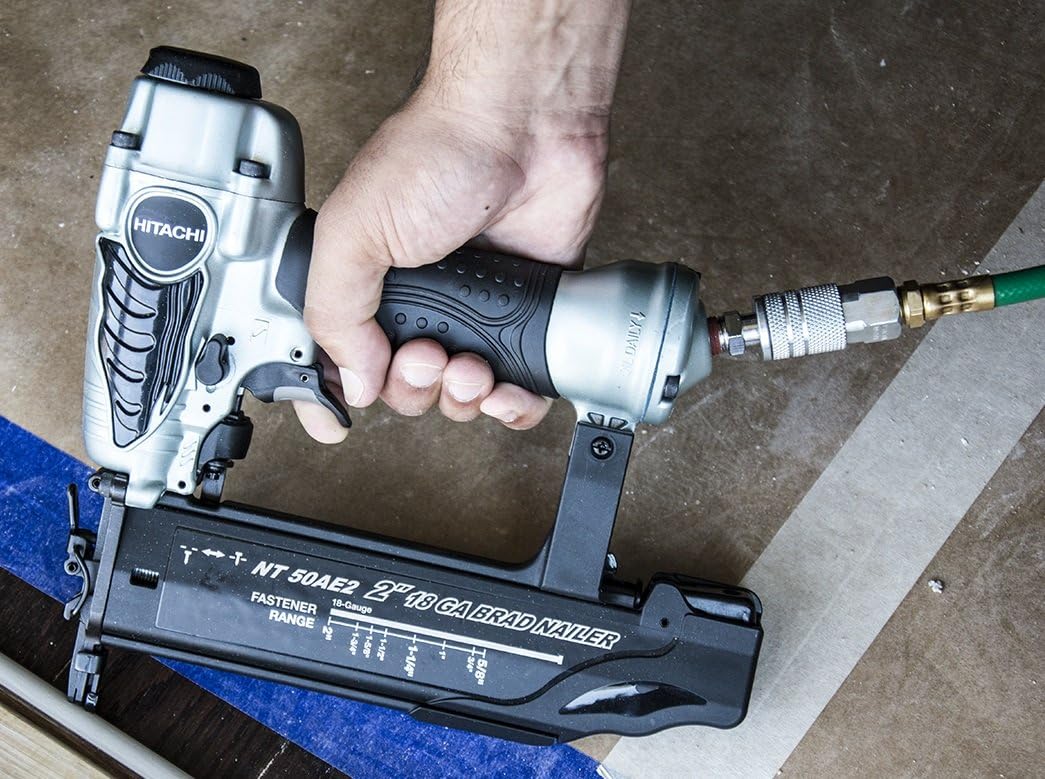 Hitachi NT50AE2 18-Gauge 5/8-Inch to 2-Inch Brad Nailer