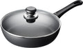 Scanpan Classic 2.75 quarts (10 1/4 inch) Nonstick Saute Pan with Lid – Compatible with Gas and Electric Stovetops, Metal Utensil Safe, Oven Safe to 500°F, Dishwasher Safe