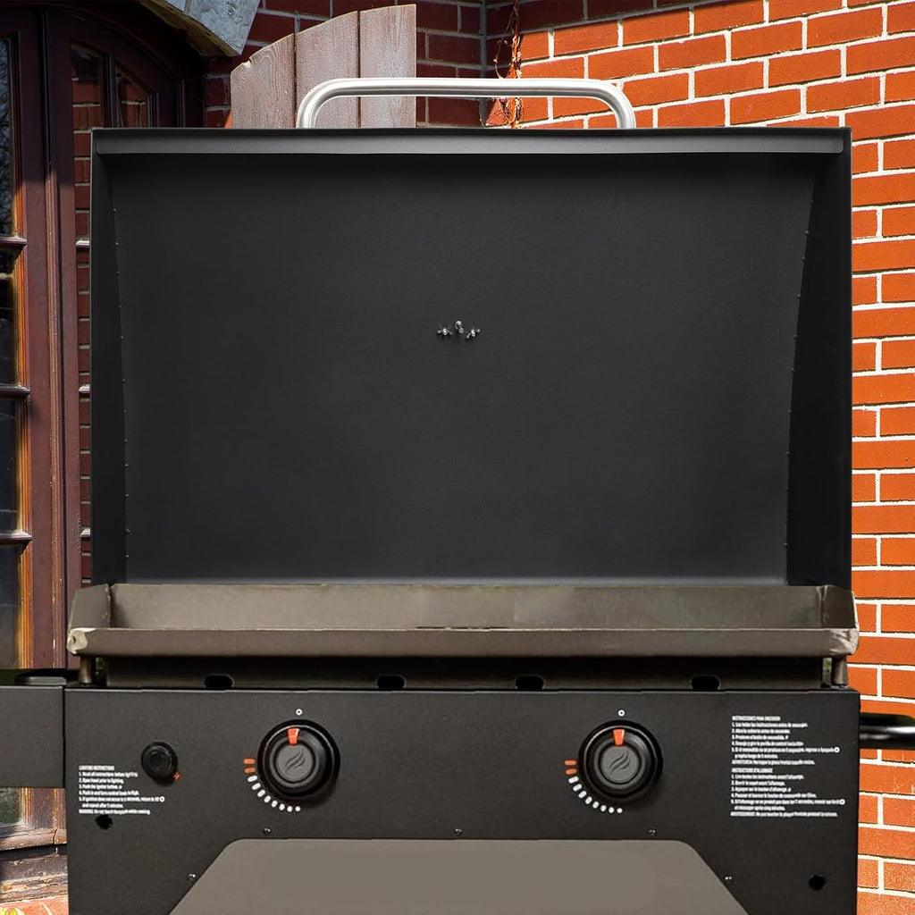 Upgrade Hinged Lid for Blackstone 1517 28 Inch Omnivore Griddle (2024 Model), 5857 Griddle Hood Flat Top Lid for Blackstone 28' 2206 2269 Grill Hood
