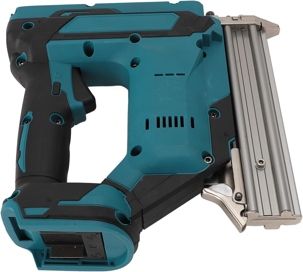 Cordless Brad Nailer, Battery Powered with Depth Adjustment, 100PCS Nail Capacity for Woodworking Upholstery