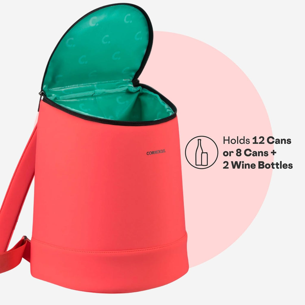 Corkcicle EOLA Cooler Backpack, Waterproof and Leak Proof Insulated Bag, Perfect for Wine, Beer, and Ice Packs
