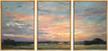 SIGNWIN Framed Canvas Print Wall Art Set Sunset Horizon Sky Landscape Photography Modern Art Landscape Relax/Calm for Living Room, Bedroom, Office - 16'x24'x3 NATURAL