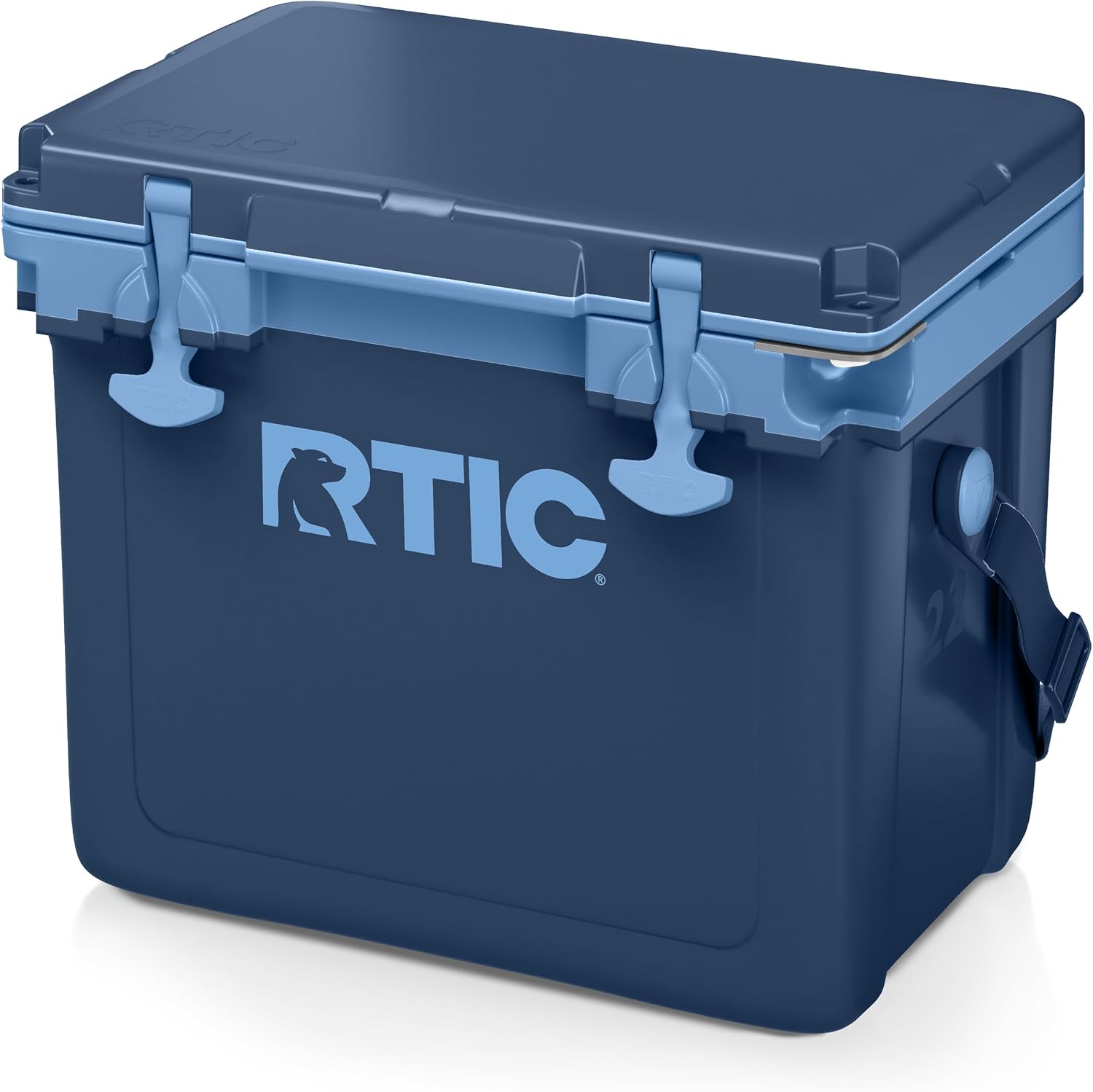 RTIC Ultra-Light Hard Cooler Insulated Portable Ice Chest Box for Drink, Beverage, Beach, Camping, Picnic, Fishing, Boat, Barbecue, 30% Lighter Than Rotomolded Coolers