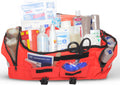 Outdoor Sports First Aid Kit - Complete First Aid Supplies for Outdoor Sporting Injuries, Teams Trainers & Coaches Portable Team Sytle Bag -Easy to Refill and Reuse