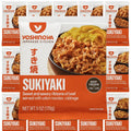 [Pack of 24] Yoshinoya Sukiyaki Beef – Sweet & Savory Beef with Udon Noodles & Cabbage, 6 oz Each, Frozen Ready-to-Heat Meal – Microwaves in 2 Minutes – Ships Express in Insulated Box with Ice Packs