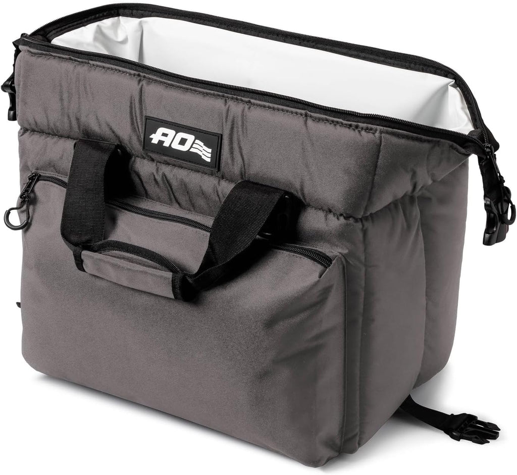 AO Coolers Caravan Canvas Soft Cooler with High-Density Insulation and Oversized Storage Pockets