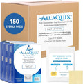 Bulk AllaQuix High Performance Chitosan Hemostatic Gauze – Wholesale Case (15 × 10- Pack 2'x2' Boxes = 150 Sterile Pads) – for Hospitals, Clinics, Ambulatory Surgery, EMS & Distributor Supply