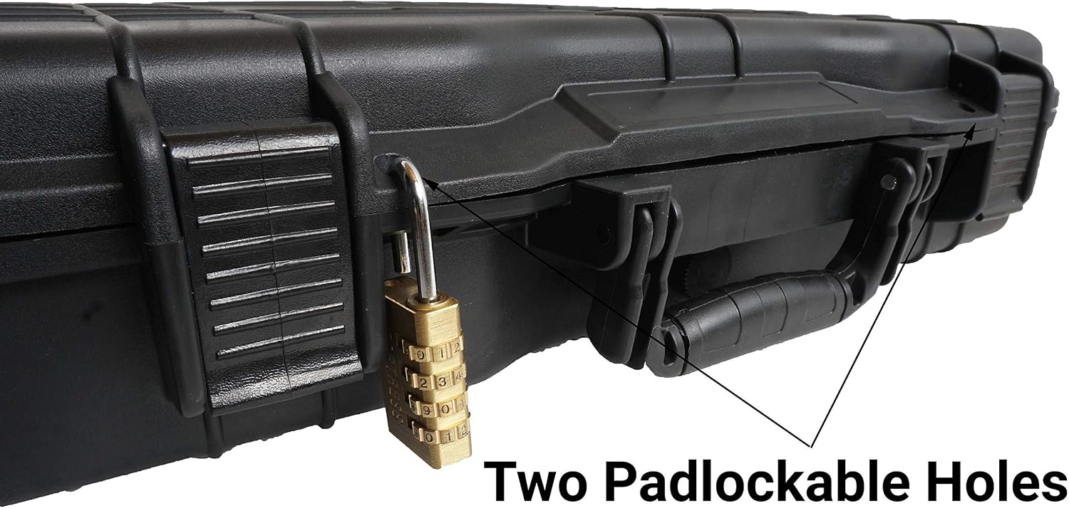 Case Club 28 Watch Carry Case - Organize & Protect Your Watch Collection in a Heavy Duty, Waterproof, Travel & Storage Case - For Men's & Women's Watches of Various Sizes in a Padlockable Display Box