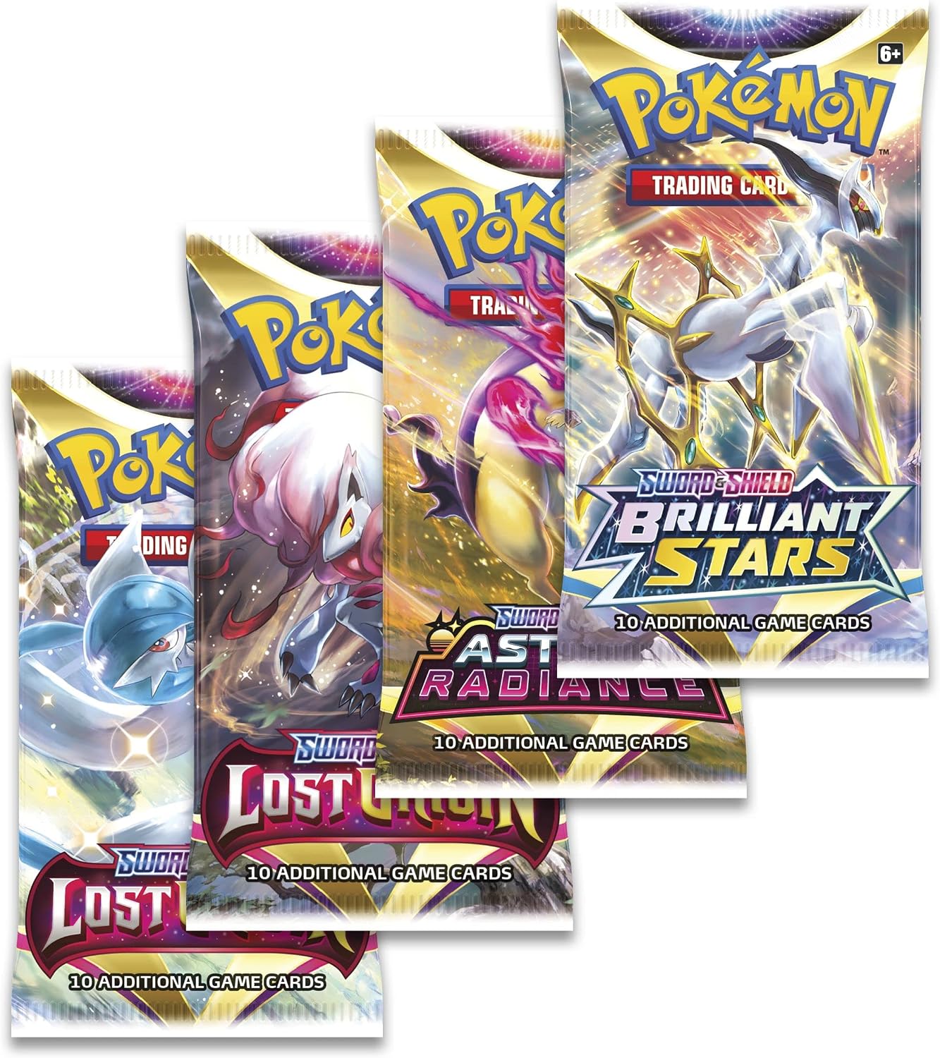 Pokémon TCG: Deoxys VMAX & VSTAR Battle Box (3 Foil Promo Cards, 1 Oversize Foil Card & 4 Booster Packs)