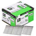 meite 16 Gauge Finish Nails 1-3/4 Inch Galvanized Straight Finishing Nails for Finish Nailer Gun Window Casing Baseboard Crown Molding, 1 Case/30,000PCS