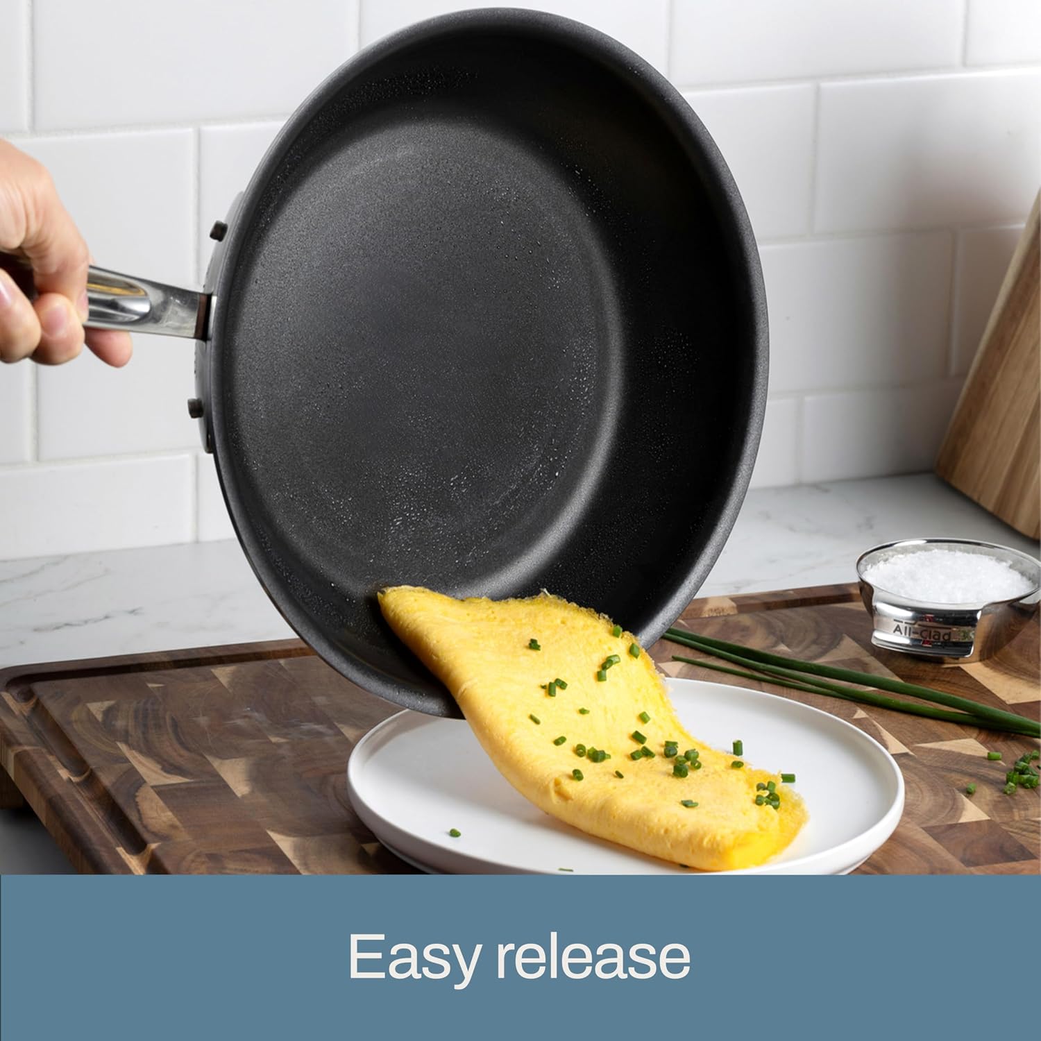 All-Clad D3 Pro Nonstick 3-ply Bonded Cookware, Fry Pan, 12 inch