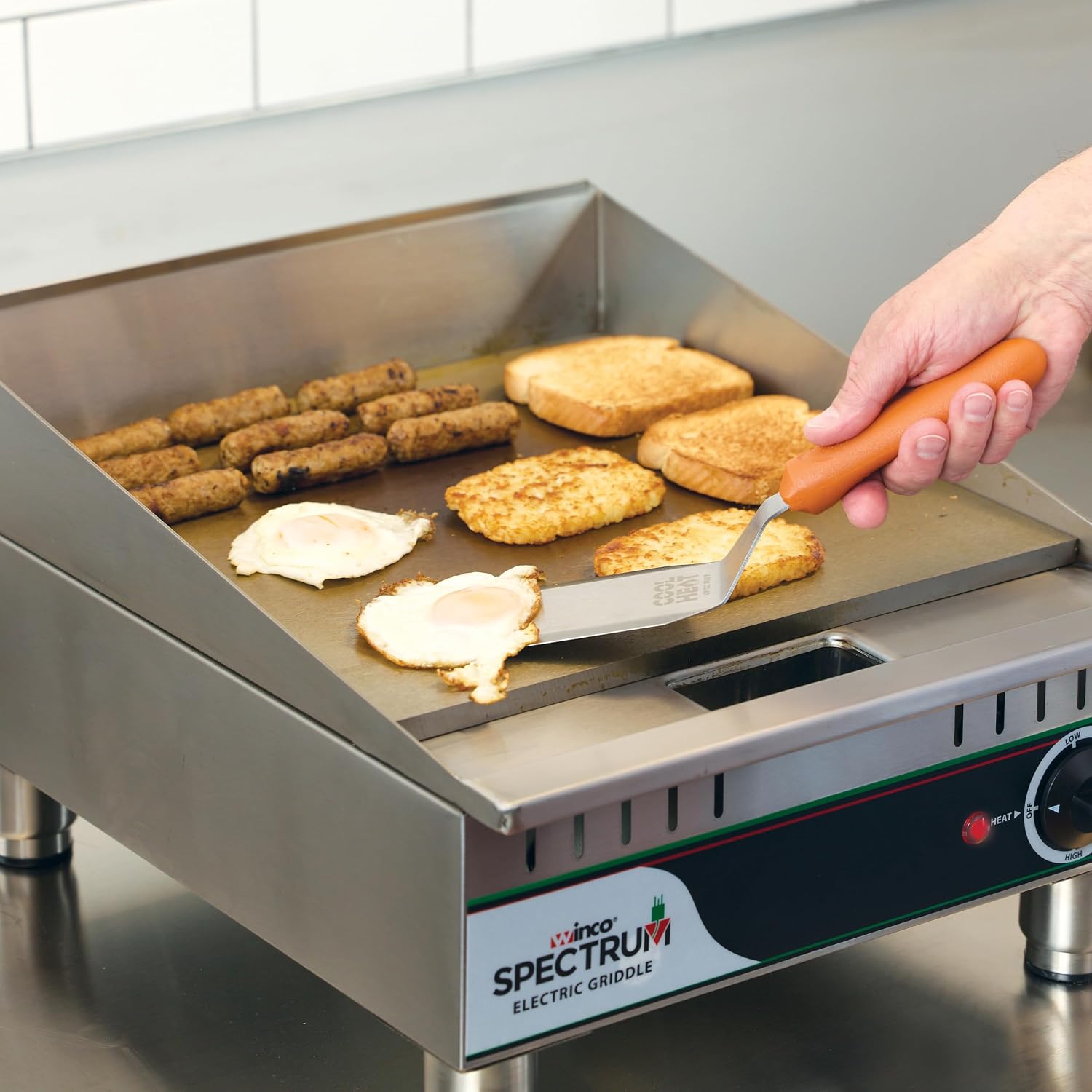 Winco Commercial-Grade Electric Griddle, 16'