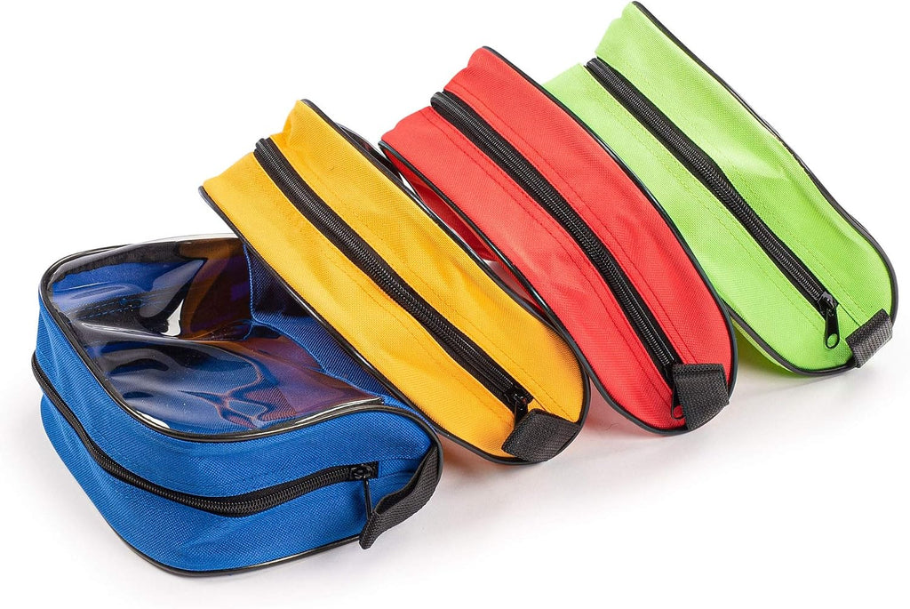 Scherber Fully-Stocked First Responder Professional Advanced EMT/EMS Trauma Kit | HSA/FSA Approved | Reflective Bag w/10+ Compartments, Zippered Pockets & 250+ First Aid Supplies (Black)