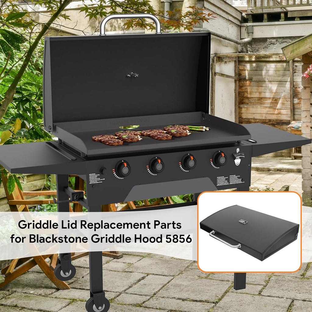 Griddle Lid for Blackstone 36' Omnivore 2310 1554(2024 Model), 5856 Griddle Hard Cover for 36 Inch Blackstone Griddle Lid, Griddle Hood Flat Top Grill Cover for Black Stone 36 Inch Lid