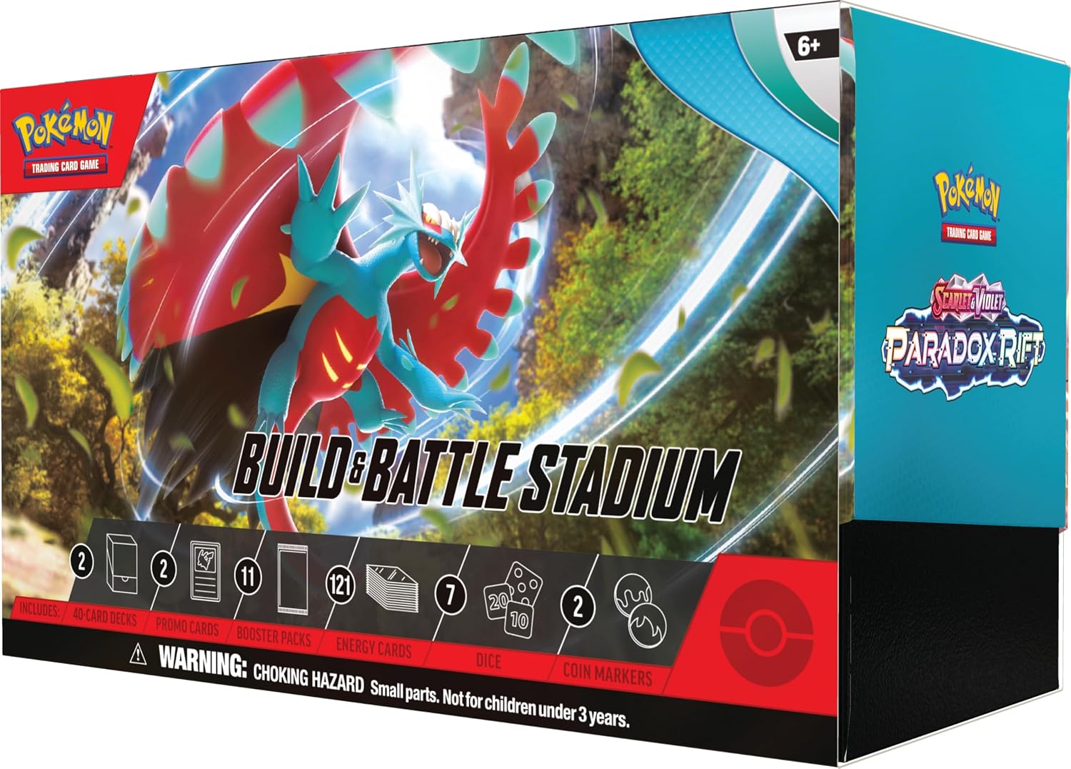 Pokemon TCG: Scarlet And Violet: Paradox Rift: Build And Battle Stadium