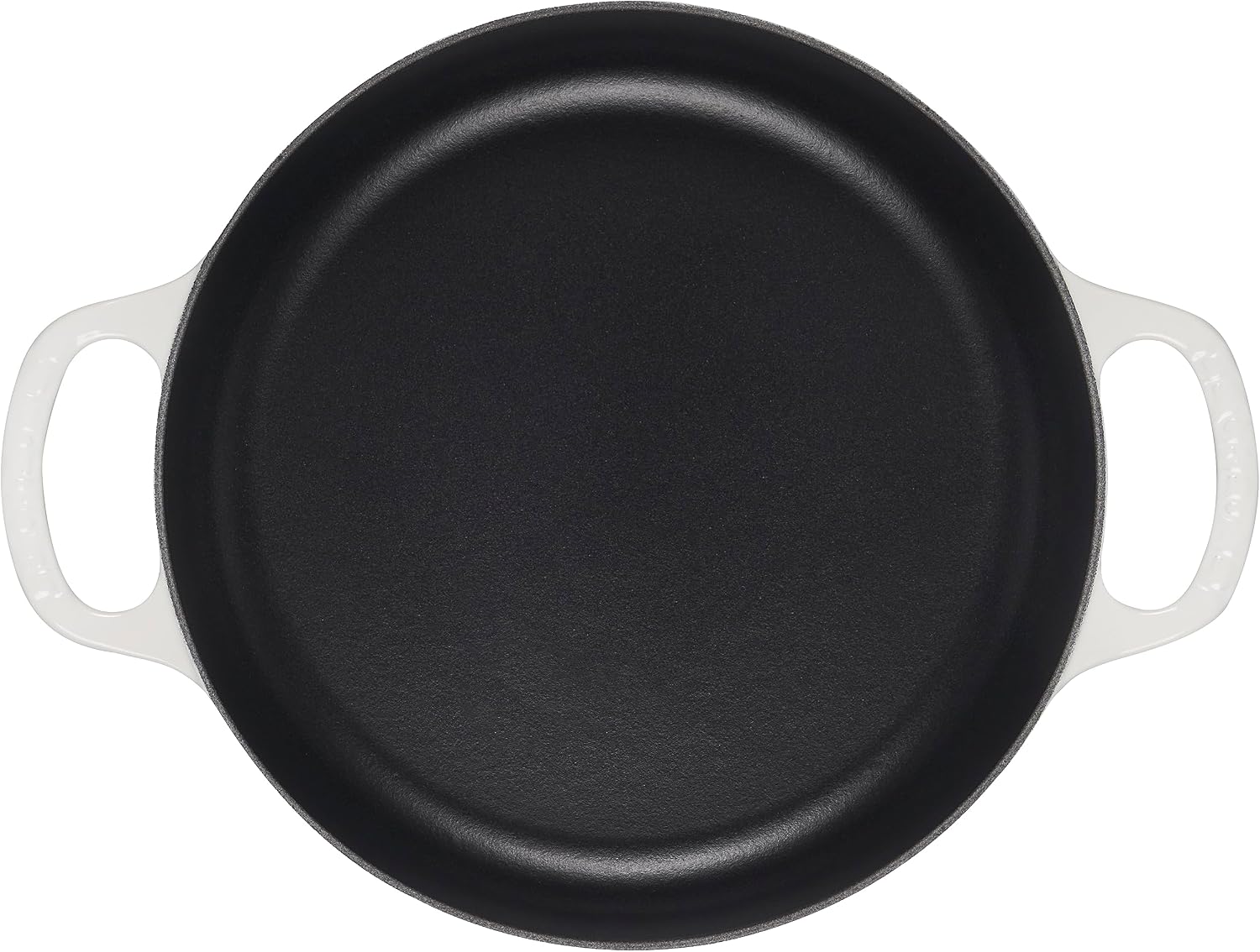 Le Creuset Signature Cast Iron Everyday Pan, 11', White