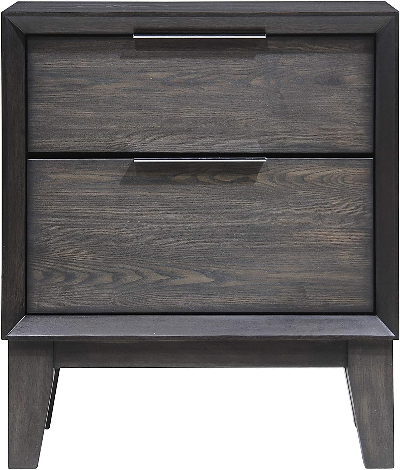 Kings Brand Furniture – Sheldon 6-Piece King Size Gray Bedroom Set. Bed, Dresser, Mirror, Chest & 2 Nightstands