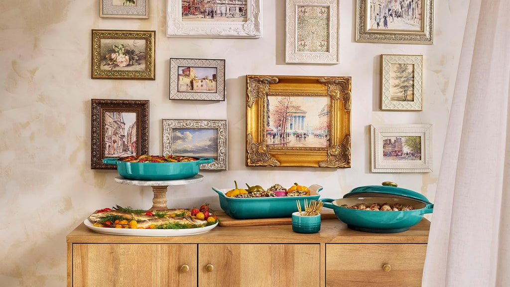 Le Creuset Enameled Cast Iron Signature Everyday Pan, 11', Riviera