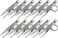 Ultima 4.5' Thread Nippers – Hot Forged Precision Thread Snips, Embroidery Snipper & Seam Cutter (12 Pack)