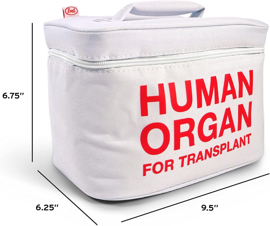 Genuine Fred Insulated Lunch Tote | White | Emergency Meal Transport | For School | Pack of 6