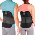 BraceAbility Plus Size LSO Back Brace for Women and Men, Medical-Grade Lumbar Support, Herniated Disc, Sciatica, Spinal Stenosis, Spondylolisthesis, Post-Surgery Recovery, Hot and Cold Therapy (2XL)